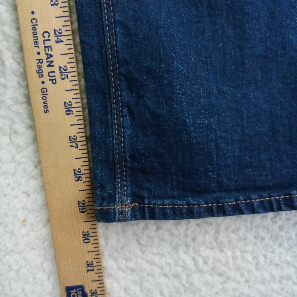 Old Navy Extra High Rise Flare Jeans Womens 10 Dark Wash Blue Stretch Denim - Picture 8 of 10